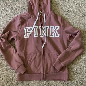 VS Pink Zip Sweatshirt